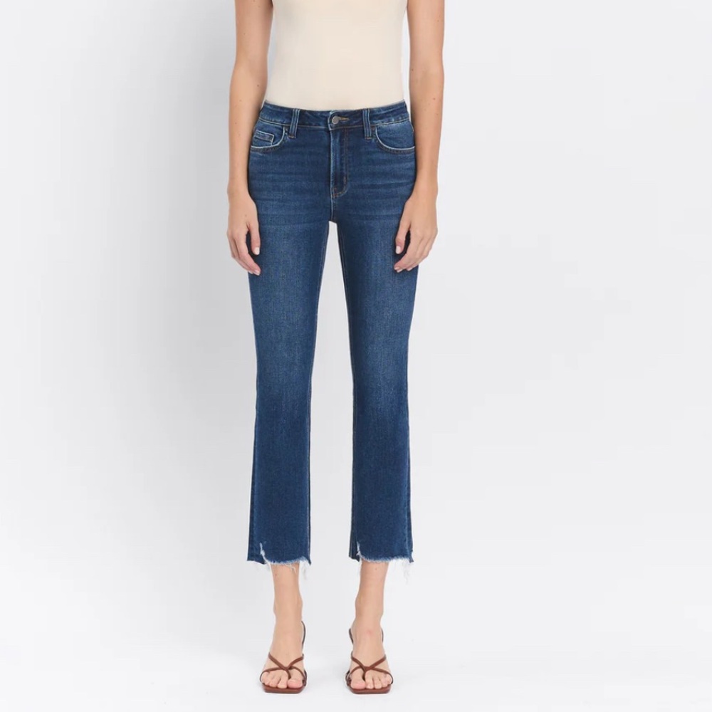 Flying Monkey Dark Blue Straight Leg Jeans